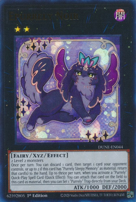 Epurrely Noir [DUNE-EN044] Ultra Rare | Good Games Adelaide SA