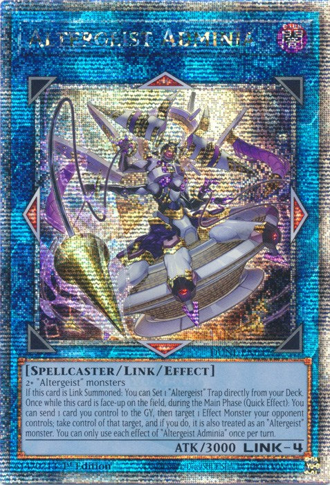 Altergeist Adminia [DUNE-EN047] Quarter Century Secret Rare | Good Games Adelaide SA