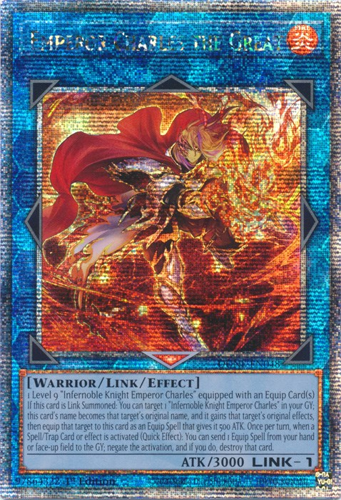 Emperor Charles the Great [DUNE-EN048] Quarter Century Secret Rare | Good Games Adelaide SA