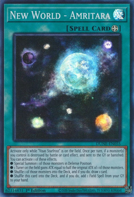 New World - Amritara [DUNE-EN055] Super Rare | Good Games Adelaide SA