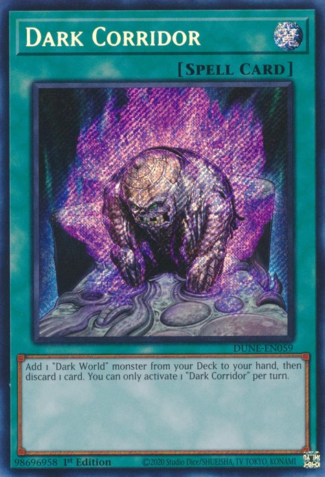 Dark Corridor [DUNE-EN059] Secret Rare | Good Games Adelaide SA