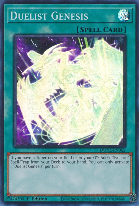 Duelist Genesis [DUNE-EN062] Super Rare | Good Games Adelaide SA