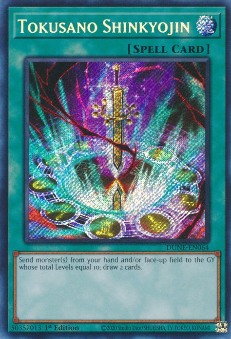 Tokusano Shinkyojin [DUNE-EN064] Secret Rare | Good Games Adelaide SA