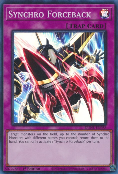 Synchro Forceback [DUNE-EN085] Super Rare | Good Games Adelaide SA