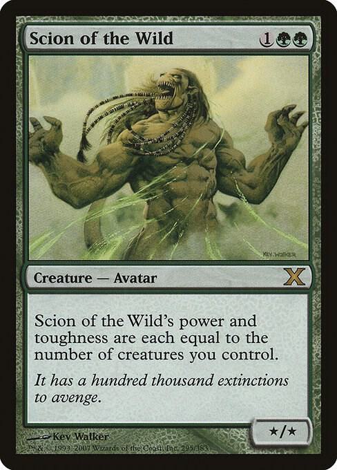 Scion of the Wild 295 (10th Edition)  - Foil | Good Games Adelaide SA
