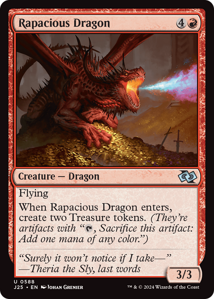 Rapacious Dragon [Foundations Jumpstart] | Good Games Adelaide SA