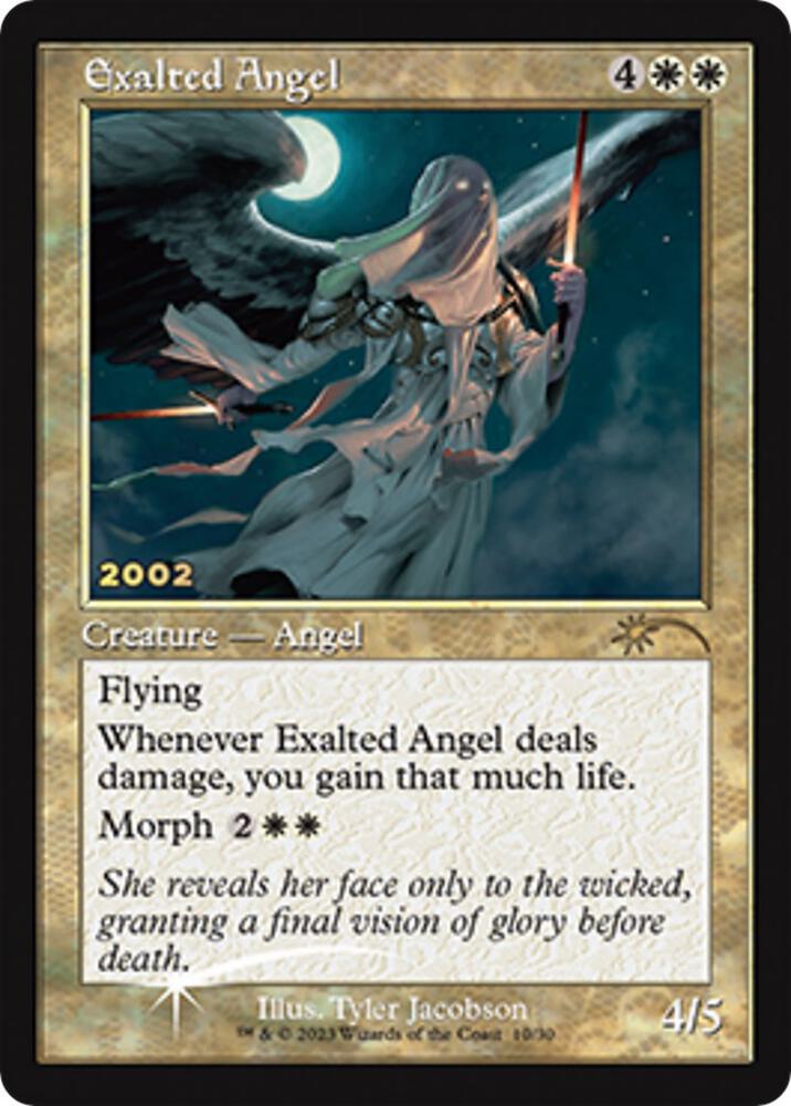 Exalted Angel 10 (30th Anniversary Promos)  - Foil | Good Games Adelaide SA