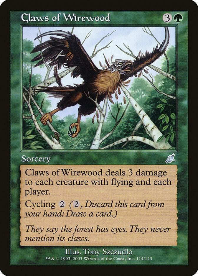 Claws of Wirewood 114 (Scourge)  - Foil | Good Games Adelaide SA