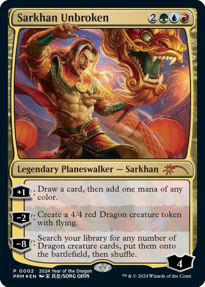Sarkhan Unbroken 2 (Standard Showdown Promos)  - Foil | Good Games Adelaide SA
