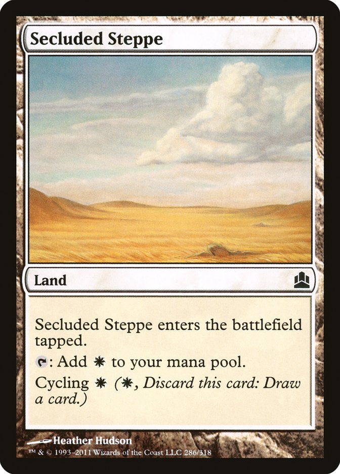 Secluded Steppe [Commander 2011] | Good Games Adelaide SA