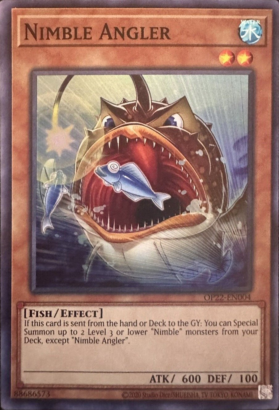Nimble Angler [OP22-EN004] Super Rare | Good Games Adelaide SA