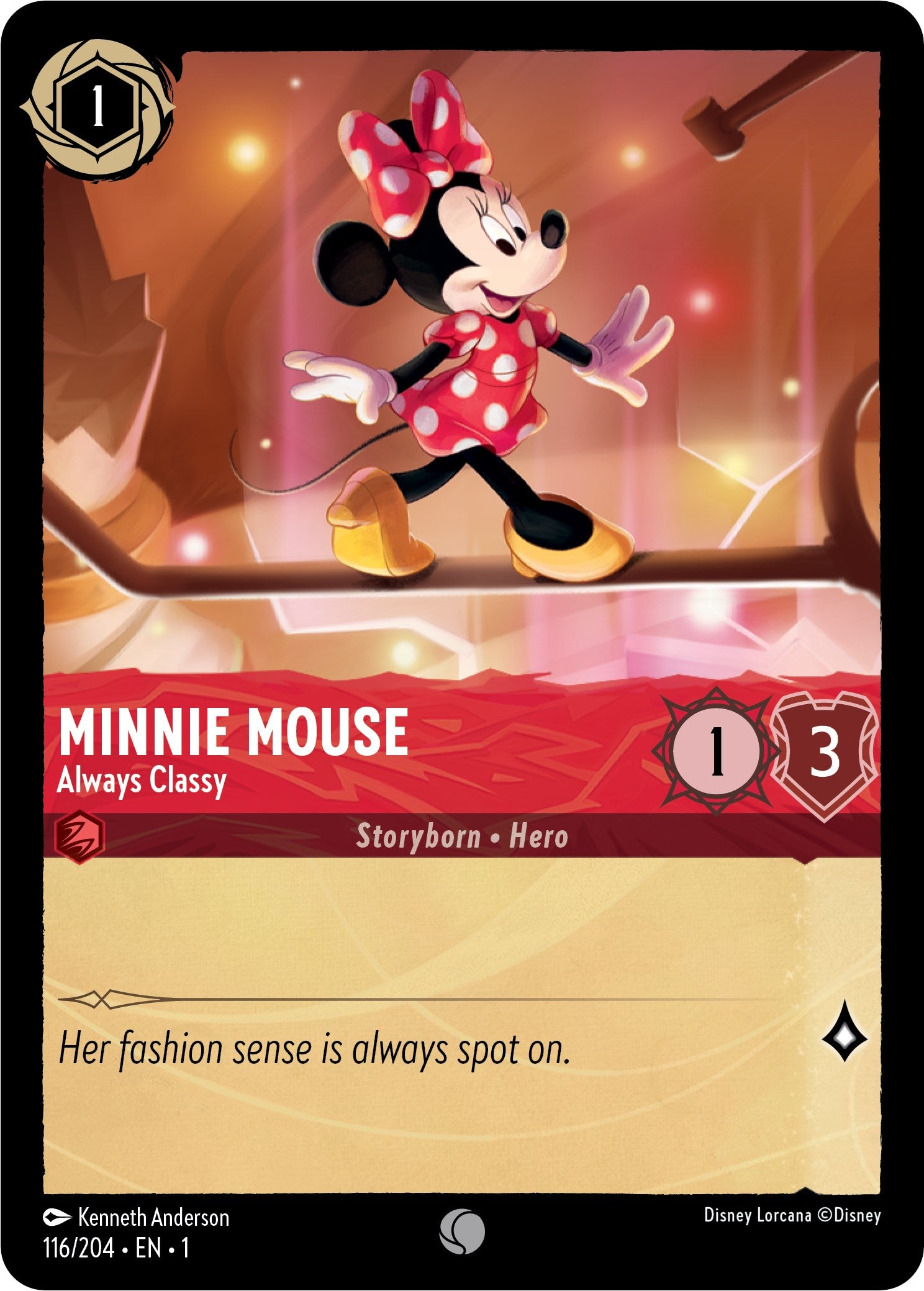 Minnie Mouse - Always Classy (116/204) [The First Chapter] | Good Games Adelaide SA