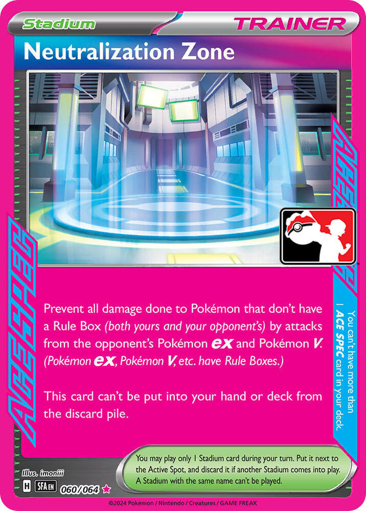 Neutralization Zone Series 6 060/064 (Prize Pack Series Cards)  - Holofoil | Good Games Adelaide SA