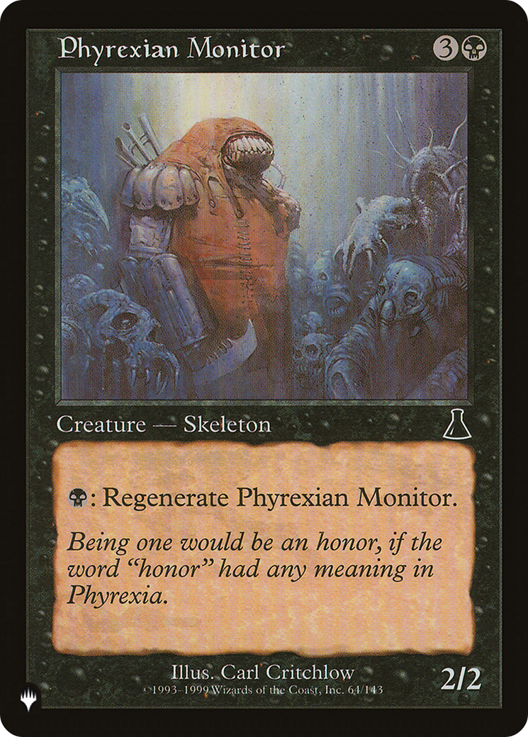 Phyrexian Monitor [The List] | Good Games Adelaide SA