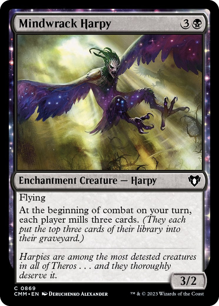 Mindwrack Harpy [Commander Masters] | Good Games Adelaide SA