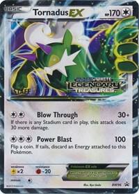 Tornadus EX Prerelease Staff BW96 (Black and White Promos)  - Holofoil | Good Games Adelaide SA