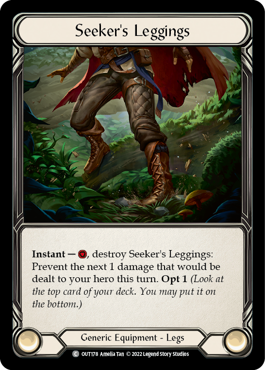 Seeker's Leggings [OUT178] (Outsiders)  Cold Foil | Good Games Adelaide SA