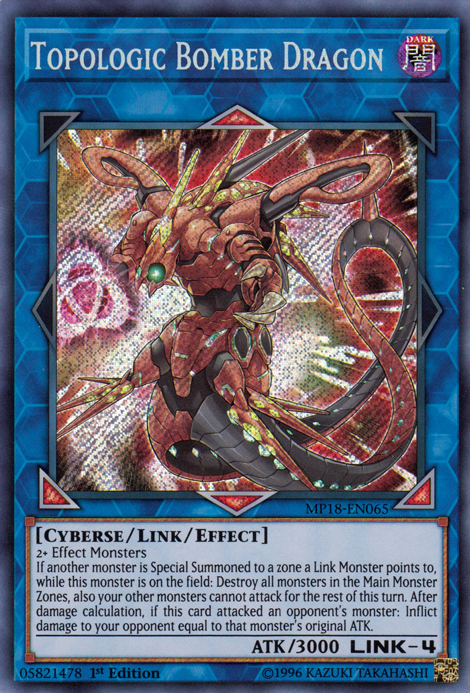 Topologic Bomber Dragon [MP18-EN065] Secret Rare | Good Games Adelaide SA