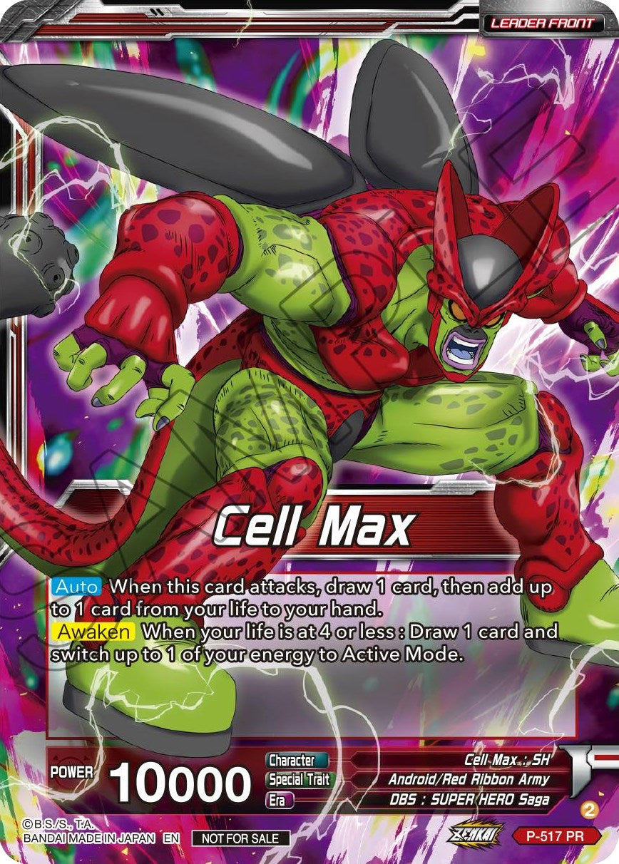 Cell Max // Cell Max, Devouring the Earth (Gold-Stamped) (P-517) [Promotion Cards] | Good Games Adelaide SA