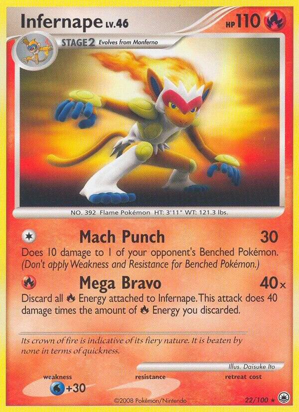 Infernape 22/100 (Majestic Dawn)  | Good Games Adelaide SA