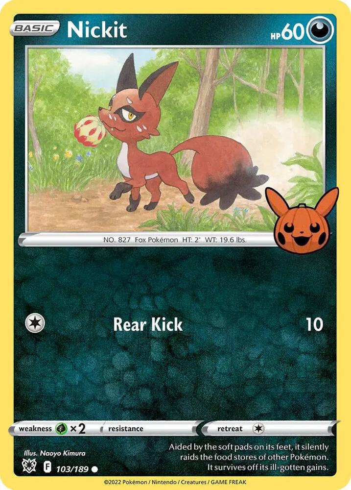 Nickit 103/189 (Trick or Trade BOOster Bundle)  | Good Games Adelaide SA