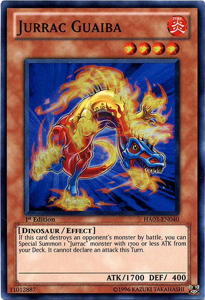 Jurrac Guaiba [HA03-EN040] Super Rare | Good Games Adelaide SA