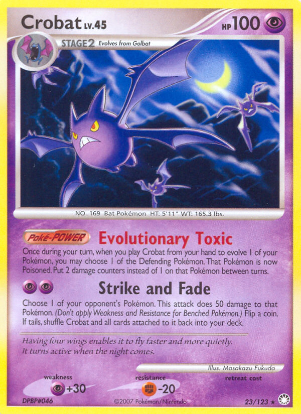 Crobat (23/123) [Diamond & Pearl: Mysterious Treasures] | Good Games Adelaide SA