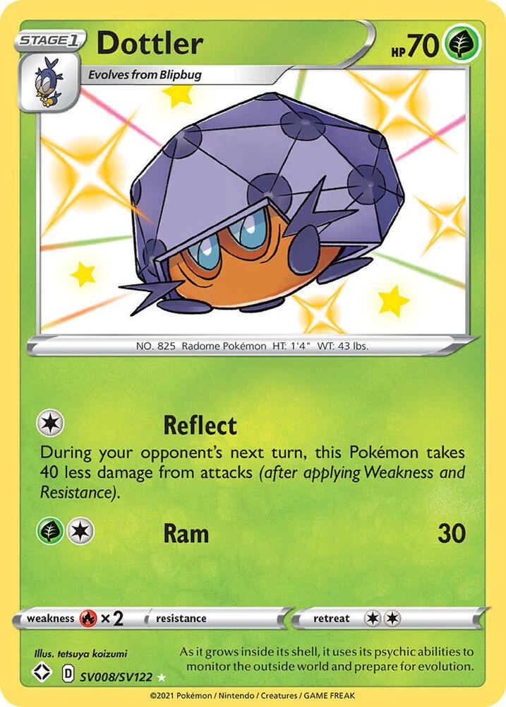 Dottler SV008/SV122 (Shining Fates: Shiny Vault)  - Holofoil | Good Games Adelaide SA