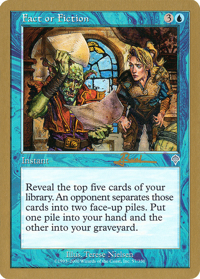 Fact or Fiction (Antoine Ruel) [World Championship Decks 2001] | Good Games Adelaide SA