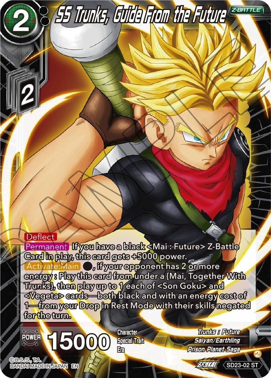 SS Trunks, Guide From the Future (SD23-02) [Critical Blow] | Good Games Adelaide SA