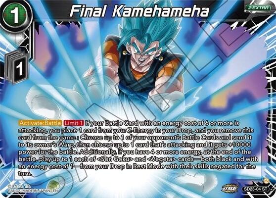 Final Kamehameha (SD23-04) [Critical Blow] | Good Games Adelaide SA