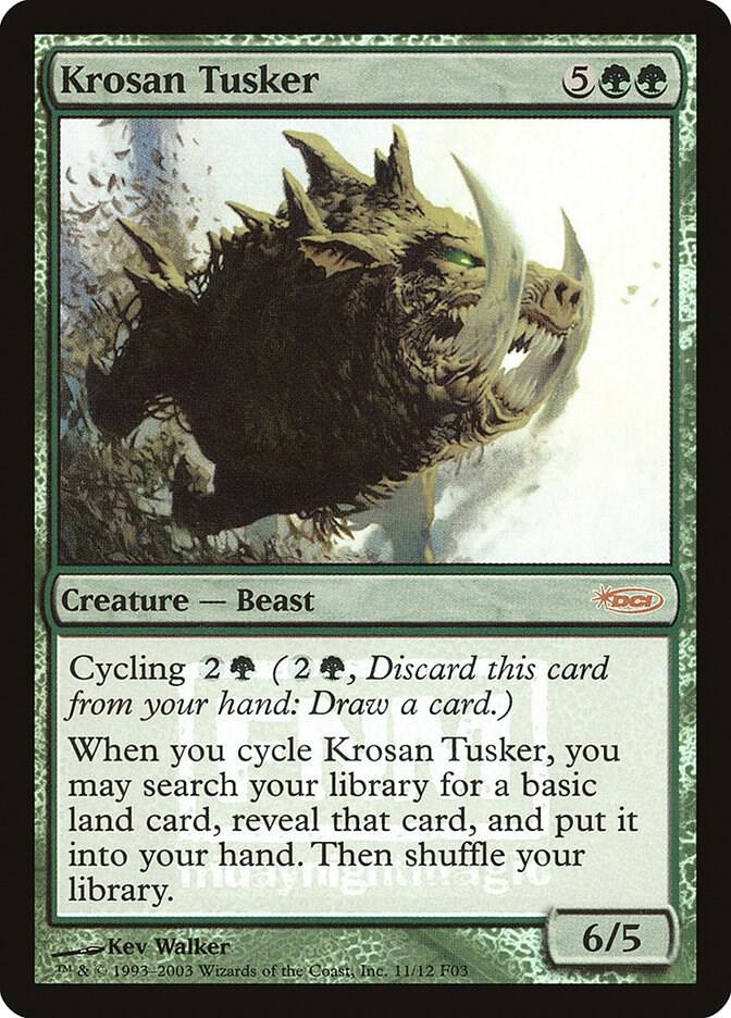 Krosan Tusker 11 (FNM Promos)  - Foil | Good Games Adelaide SA