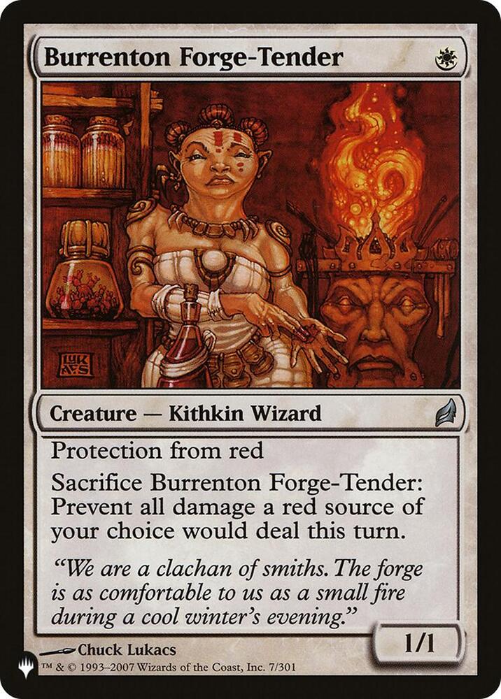 Burrenton Forge Tender 7/301 (The List Reprints)  | Good Games Adelaide SA