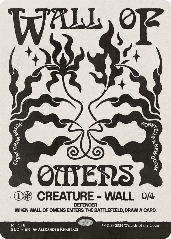 Wall of Omens 1518 (Secret Lair Drop Series)  | Good Games Adelaide SA