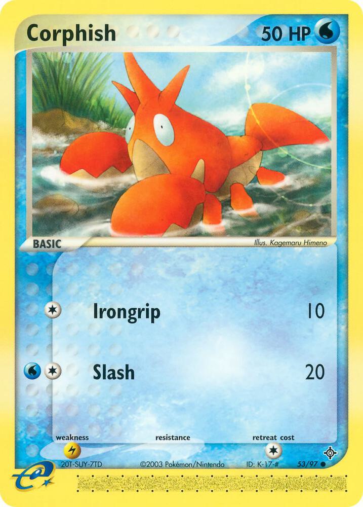 Corphish  53/97 (Dragon)  | Good Games Adelaide SA