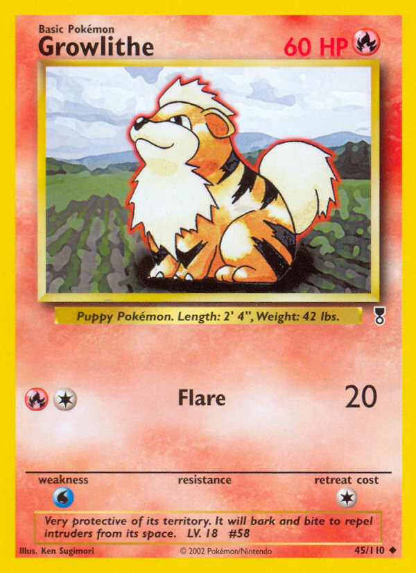Growlithe (45/110) [Legendary Collection] | Good Games Adelaide SA