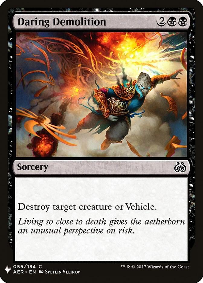 Daring Demolition 55 (The List Reprints)  | Good Games Adelaide SA