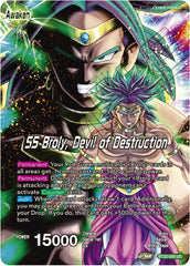 Broly & Paragus // SS Broly, Devil of Destruction (BT22-055) [Critical Blow] | Good Games Adelaide SA