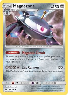Magnezone 83 156 Prerelease Kit Exclusive 083/156 (Deck Exclusives)  | Good Games Adelaide SA