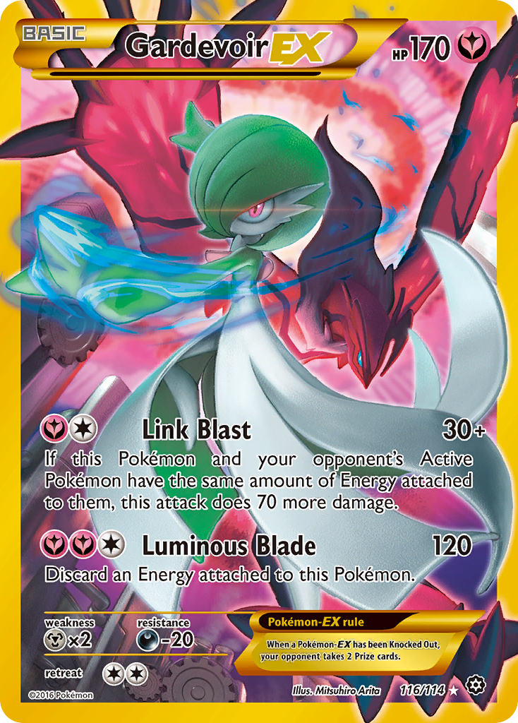 Gardevoir EX (116/114) [XY: Steam Siege] | Good Games Adelaide SA