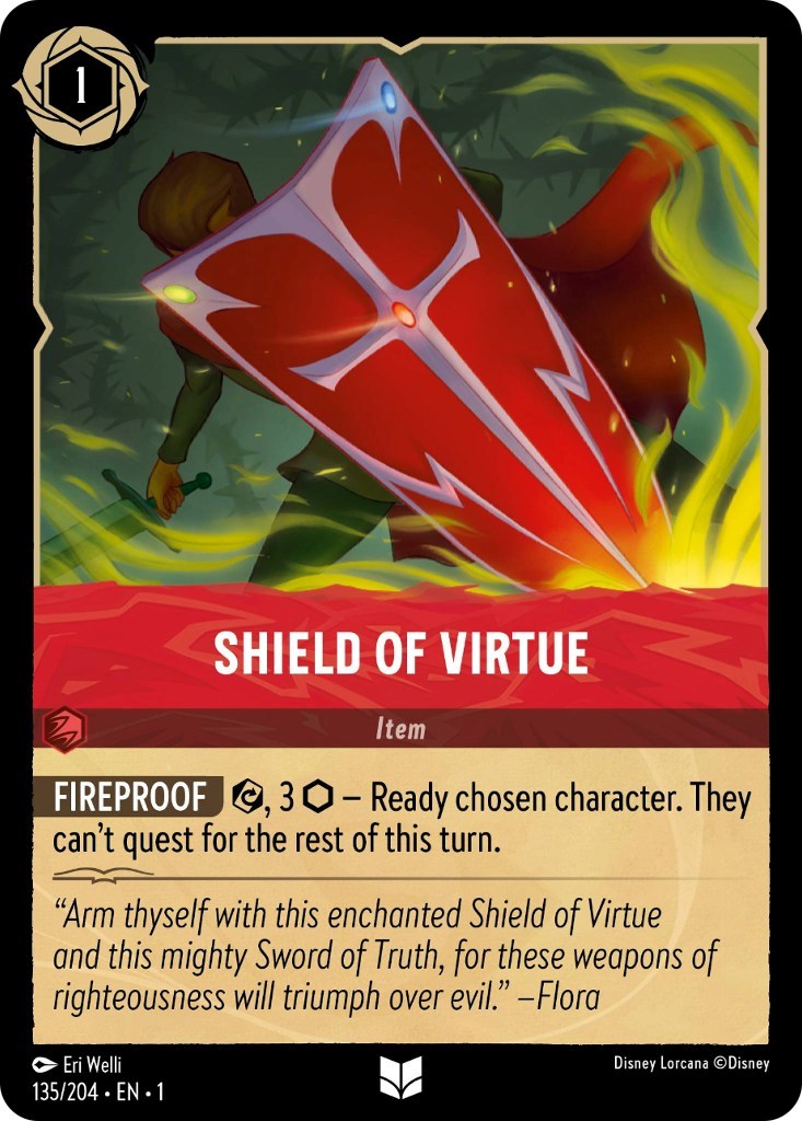 Shield of Virtue (135/204) [The First Chapter] | Good Games Adelaide SA