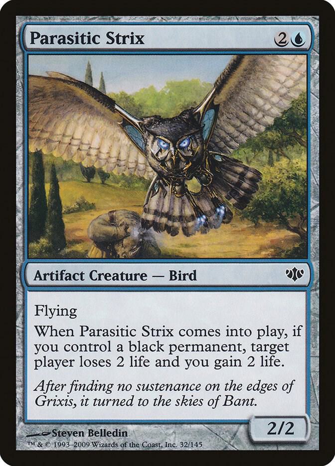 Parasitic Strix 32 (Conflux)  - Foil | Good Games Adelaide SA