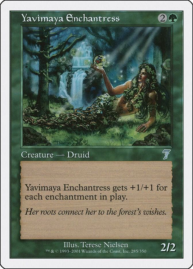 Yavimaya Enchantress 285 (7th Edition)  | Good Games Adelaide SA