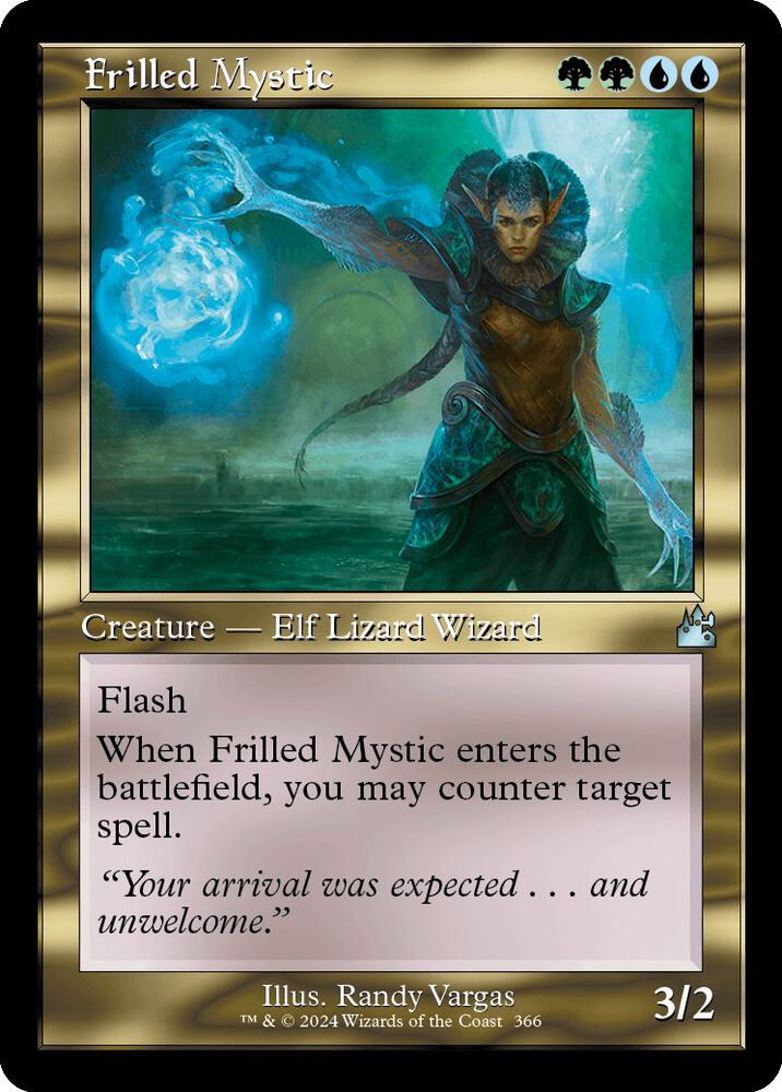 Frilled Mystic 366 (Ravnica Remastered)  - Foil | Good Games Adelaide SA