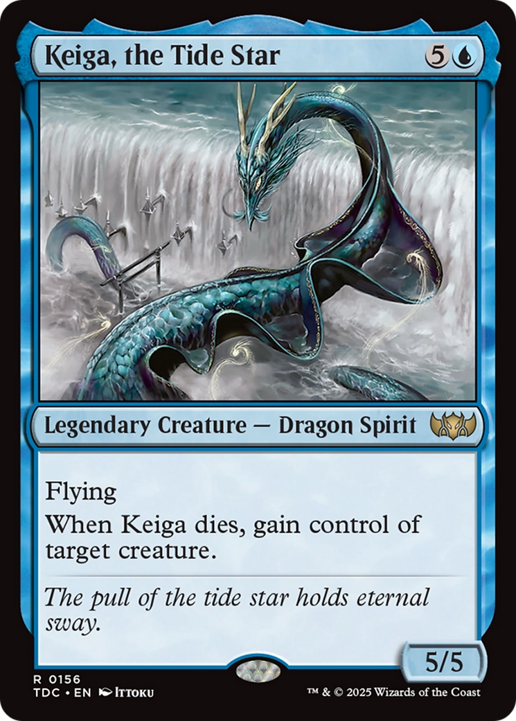 Keiga, the Tide Star [Tarkir: Dragonstorm Commander] | Good Games Adelaide SA