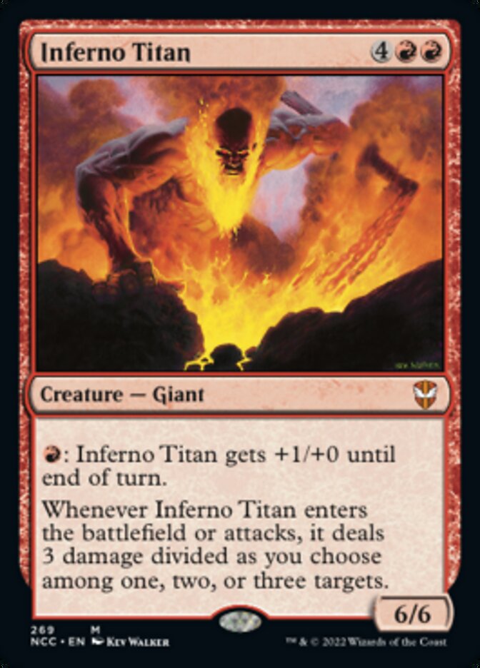 Inferno Titan [Streets of New Capenna Commander] | Good Games Adelaide SA