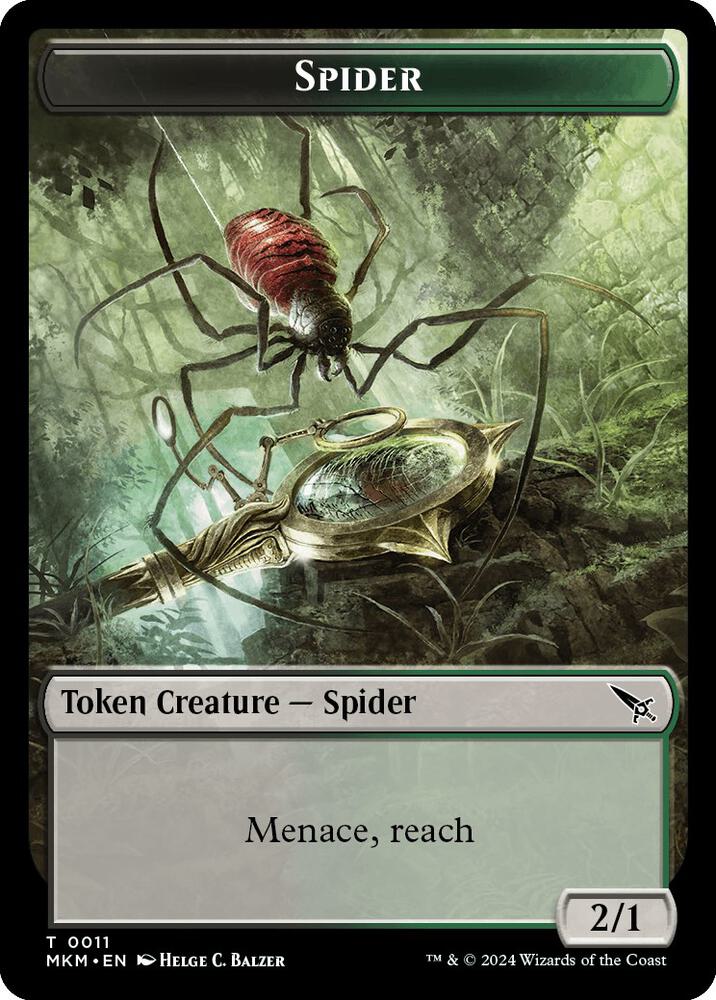 Spider Token 11 (Murders at Karlov Manor)  | Good Games Adelaide SA