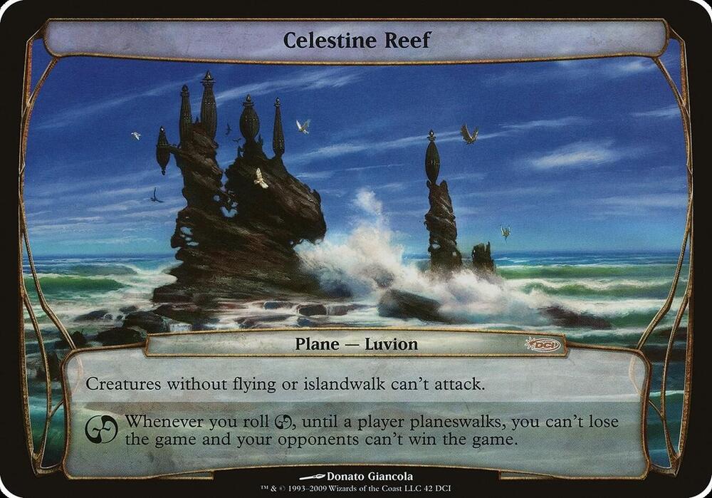 Celestine Reef Prerelease Promo 42 (Oversize Cards)  | Good Games Adelaide SA