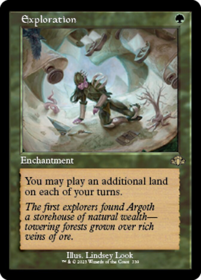 Exploration (Retro) [Dominaria Remastered] | Good Games Adelaide SA