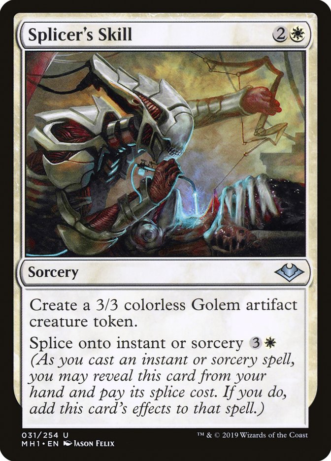 Splicer's Skill 31 (Modern Horizons)  | Good Games Adelaide SA